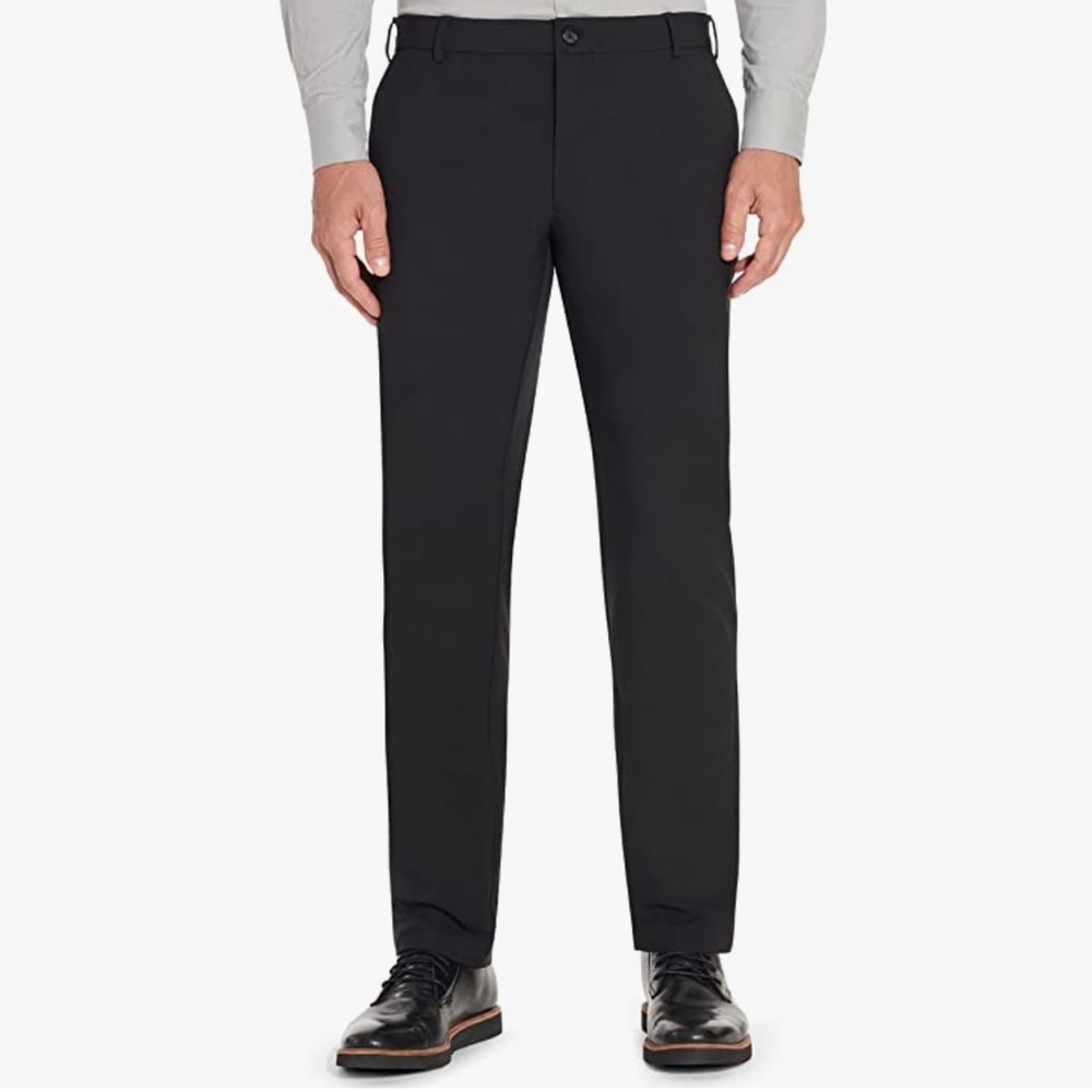 Van Heusen Slim Fit Dark Grey Dress Pants